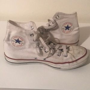 White High Top Converse